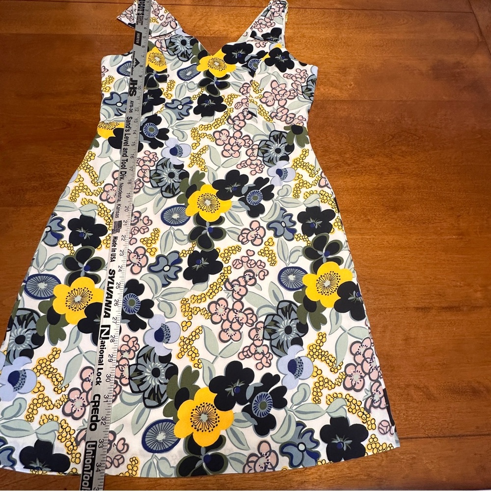 Ann Taylor Factory Floral Dress Petite‎ 2P EUC - Picture 8 of 12